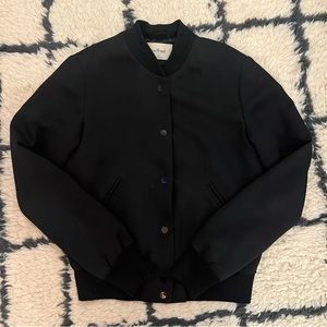 Wilfred Black Bomber Jacket